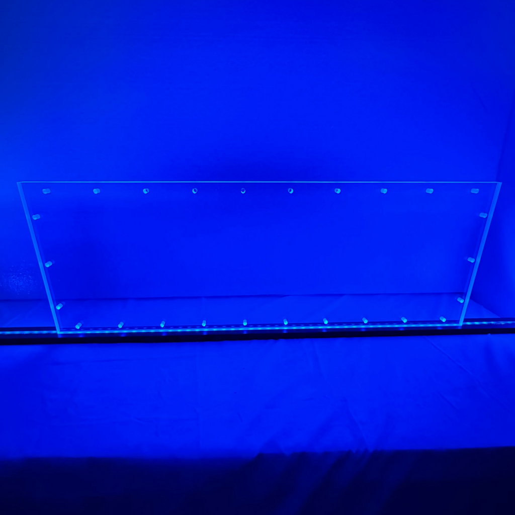 Sound Authority Plexiglass - 30" x 10" Blank Acrylic Window For Subwoofer Box