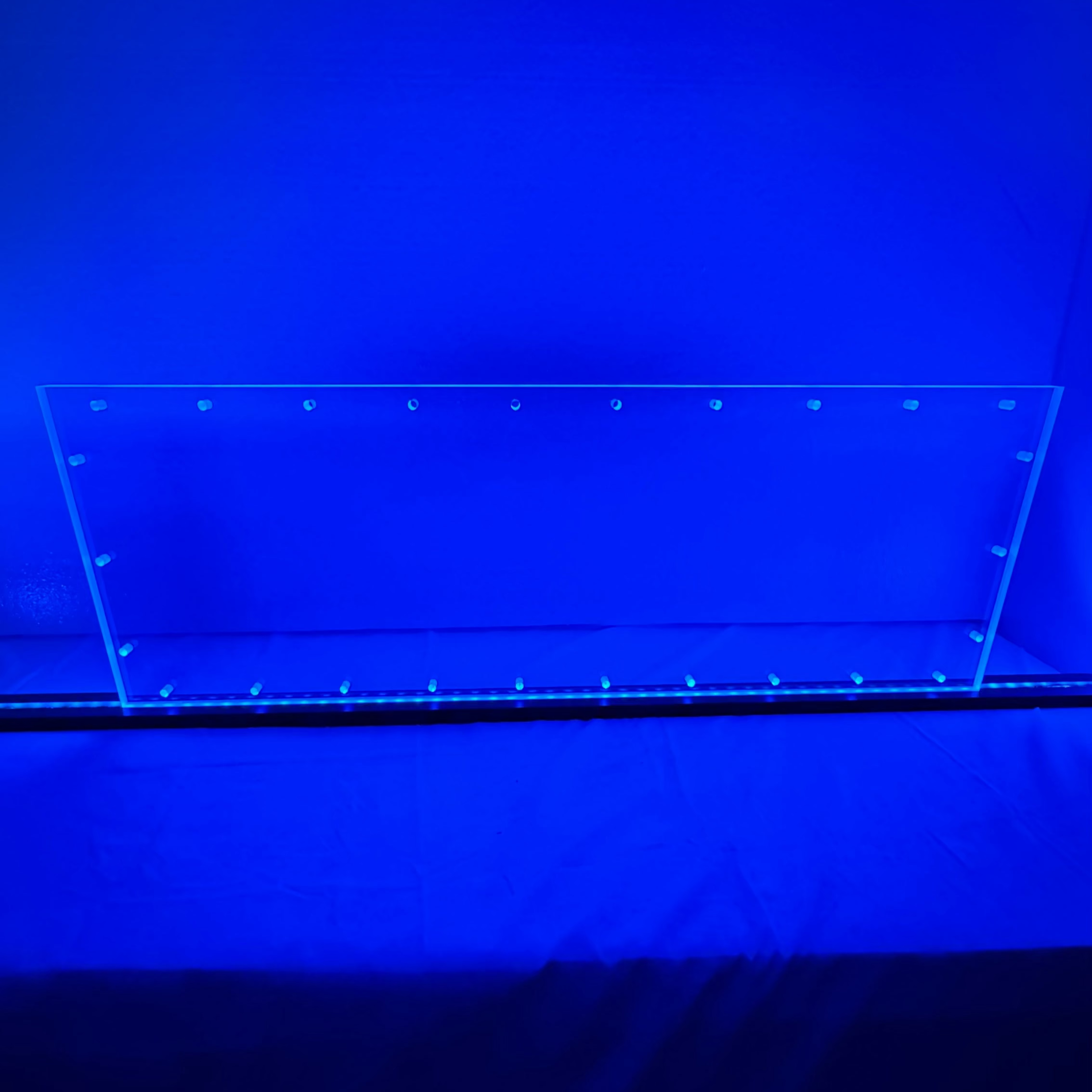 Sound Authority Plexiglass - 30" x 10" Blank Acrylic Window For Subwoofer Box
