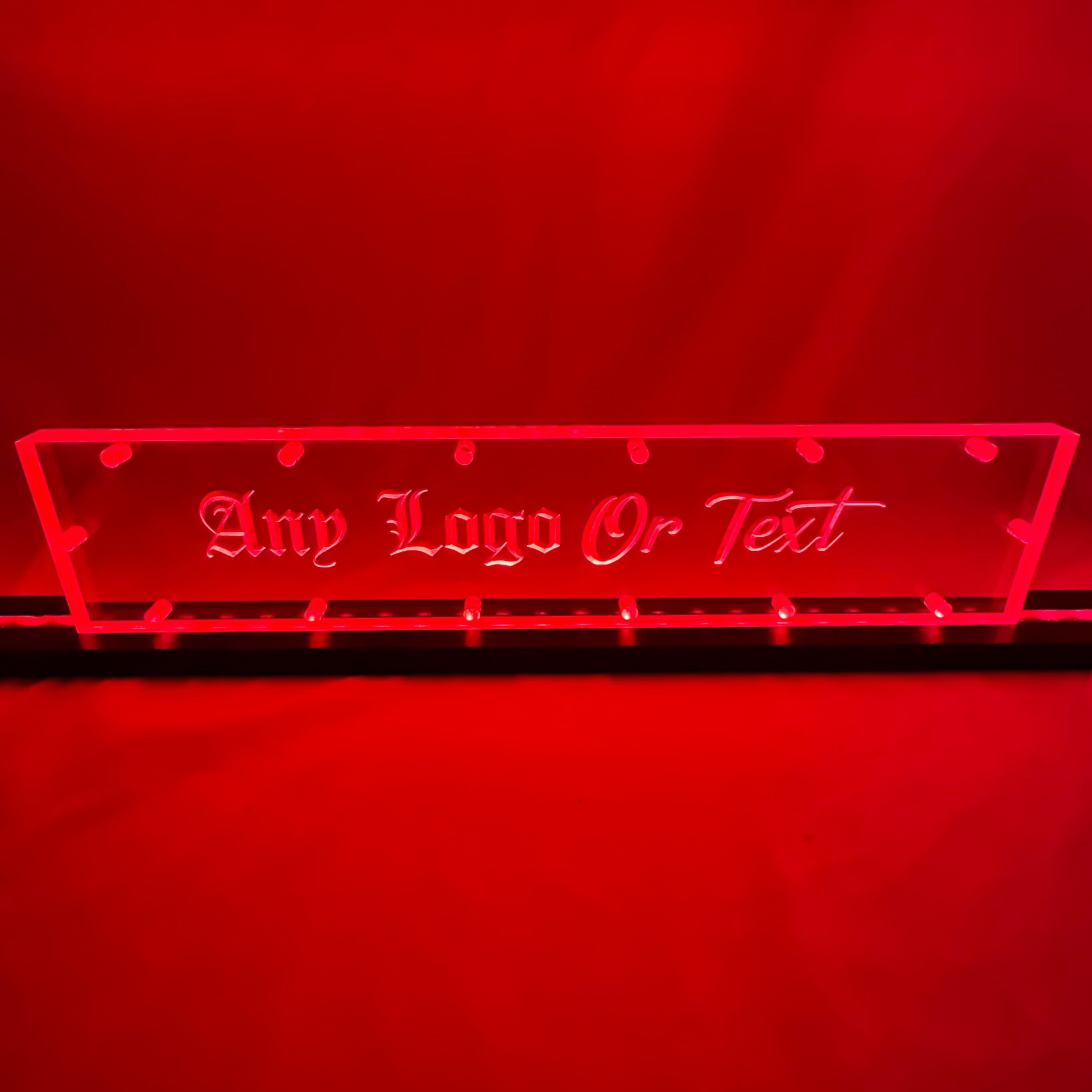 Sound Authority Plexiglass - 15" x 3" 3D Engraved Acrylic Window For Subwoofer Box