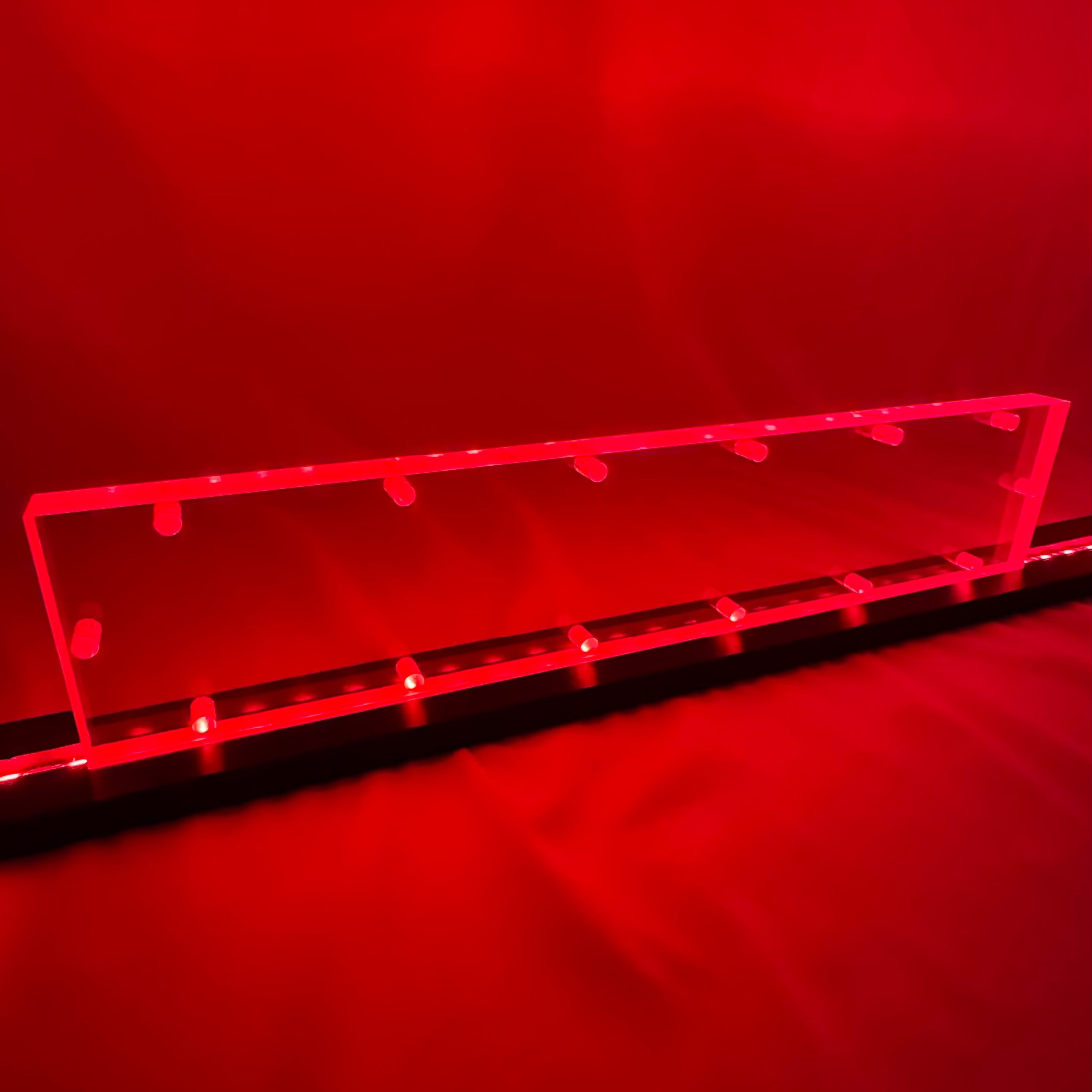 Sound Authority Plexiglass - 15" x 3" Blank Acrylic Window For Subwoofer Box