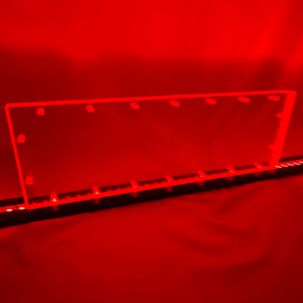 Sound Authority Plexiglass - 18" x 6" Blank Acrylic Window For Subwoofer Box