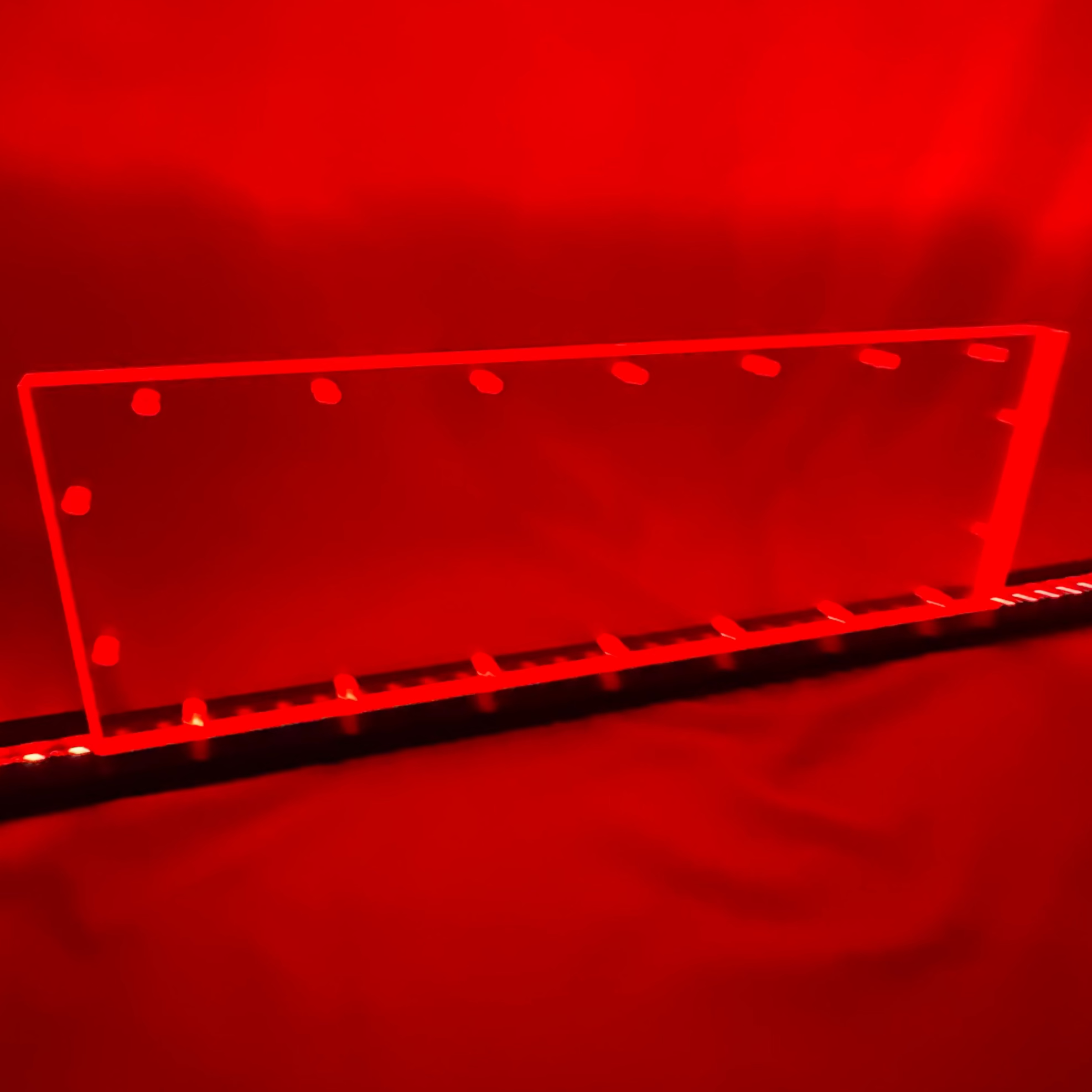 Sound Authority Plexiglass - 18" x 6" Blank Acrylic Window For Subwoofer Box