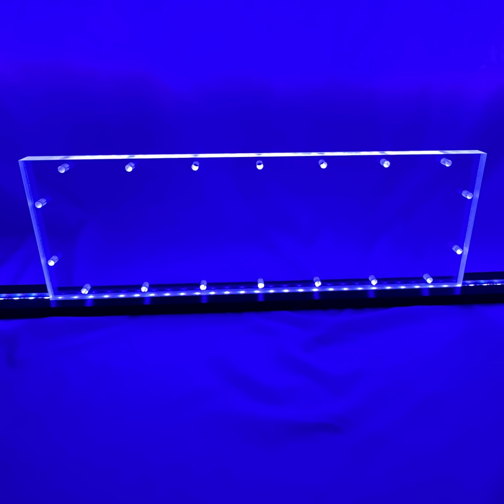 Sound Authority Plexiglass - 18" x 6" Blank Acrylic Window For Subwoofer Box