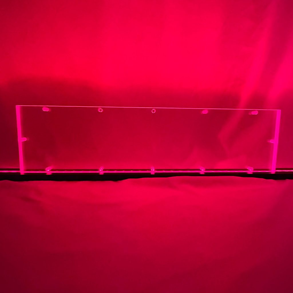 Sound Authority Plexiglass - 20" x 5" Blank Acrylic Window For Subwoofer Box
