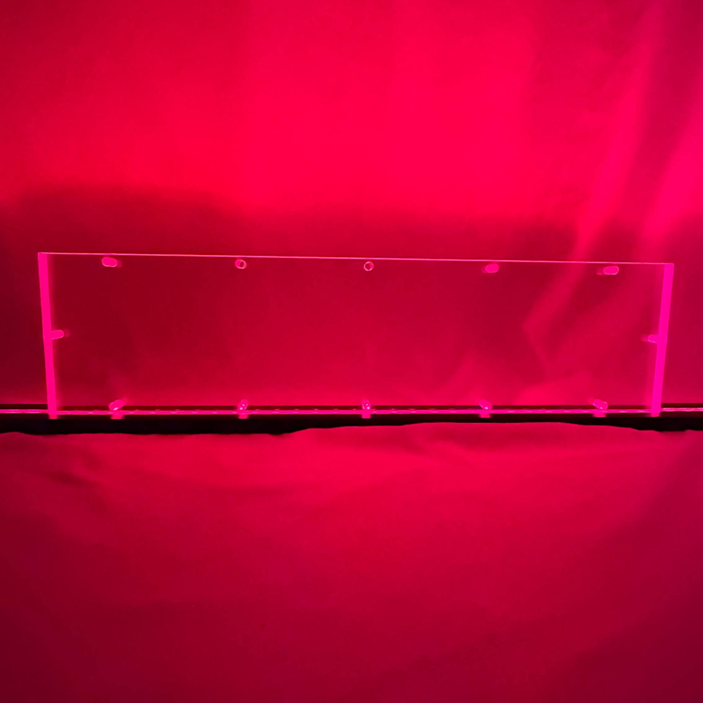 Sound Authority Plexiglass - 20" x 5" Blank Acrylic Window For Subwoofer Box