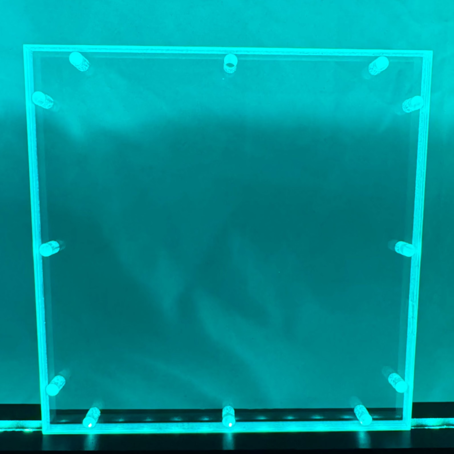 Sound Authority Plexiglass - 8" x 8" Blank Acrylic Window For Subwoofer Box