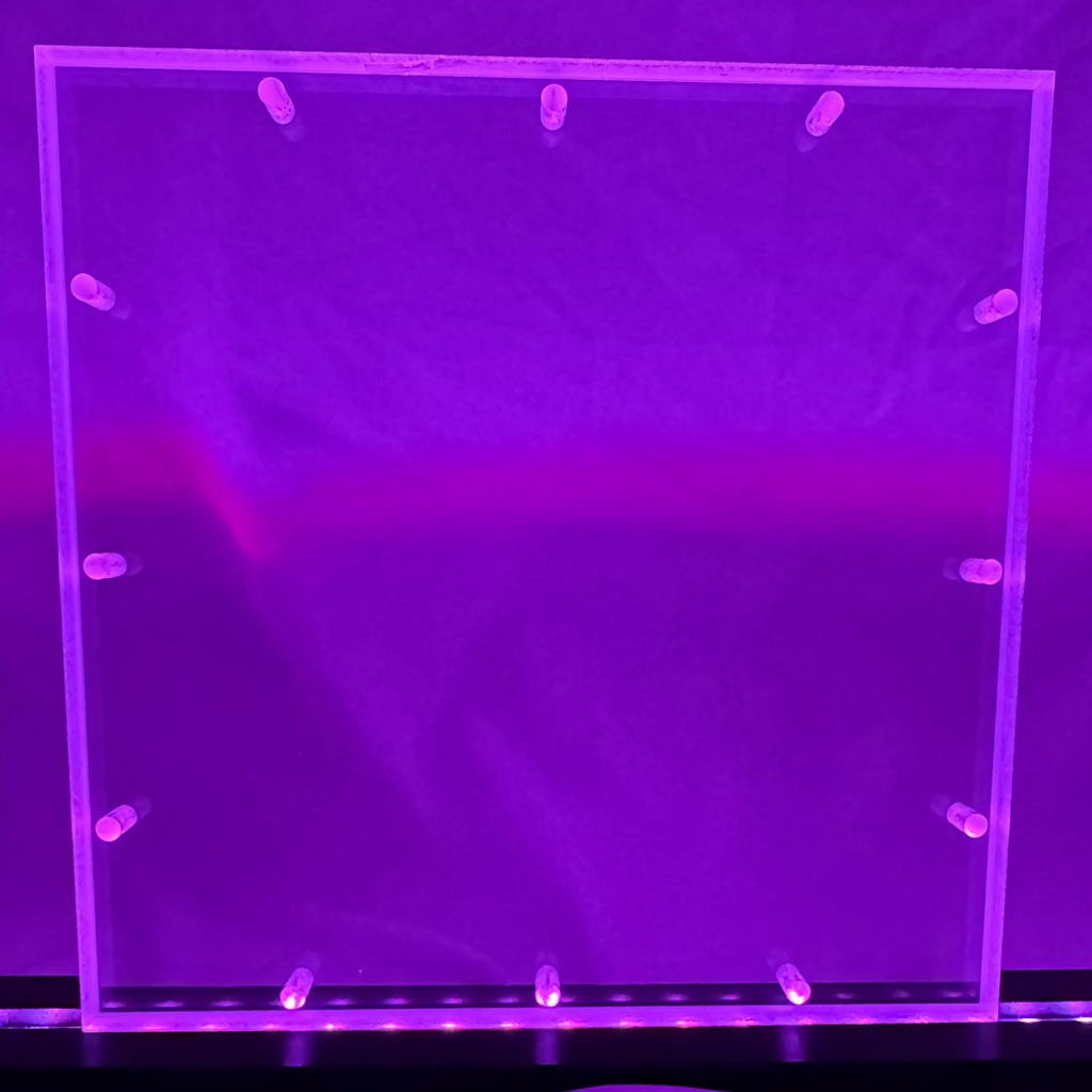 Sound Authority Plexiglass - 10" x 10" Blank Acrylic Window For Subwoofer Box