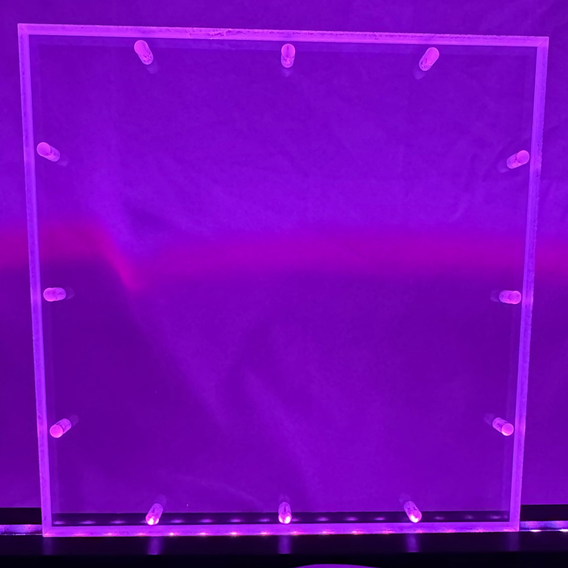 Sound Authority Plexiglass - 10" x 10" Blank Acrylic Window For Subwoofer Box