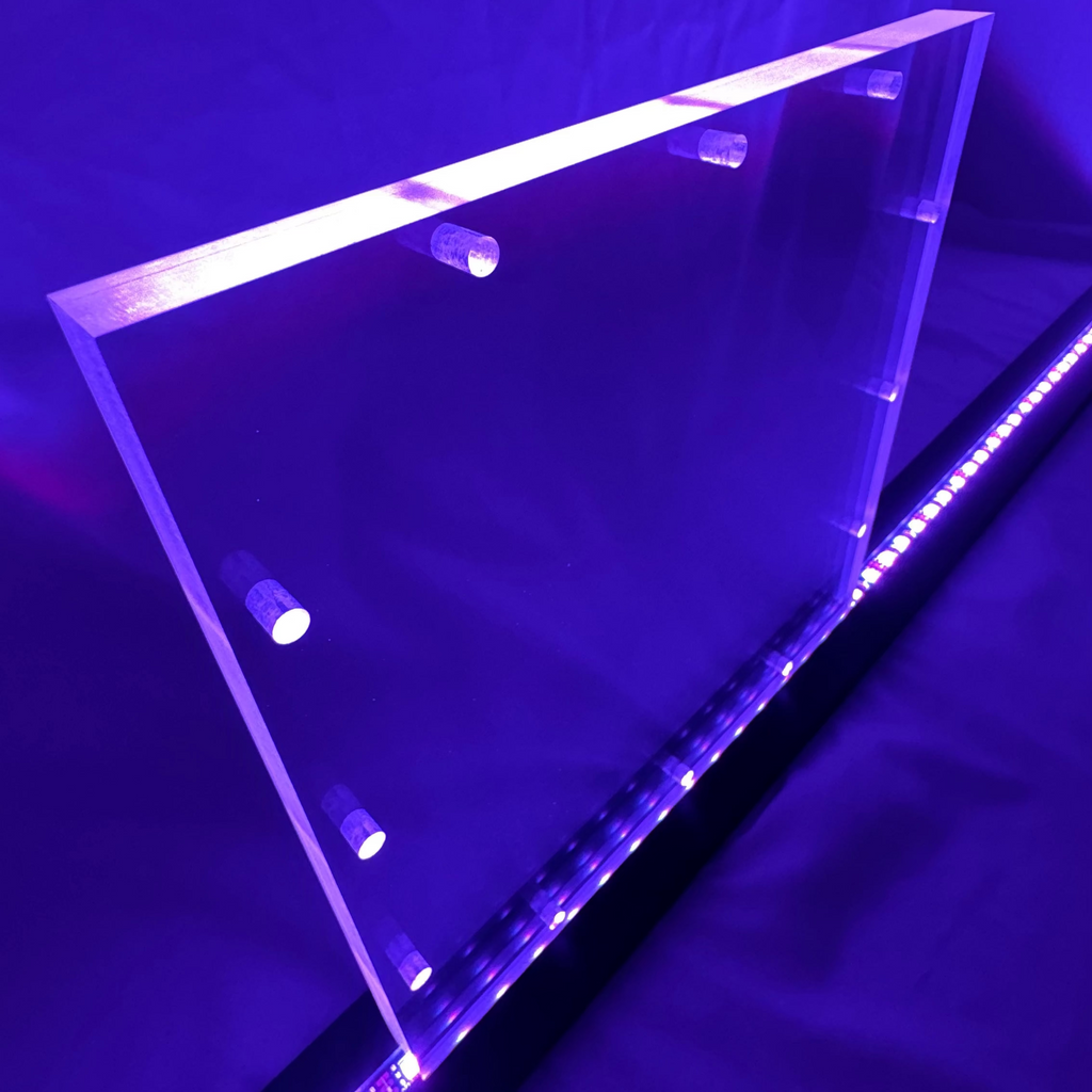 Sound Authority Plexiglass - 10" x 10" Blank Acrylic Window For Subwoofer Box