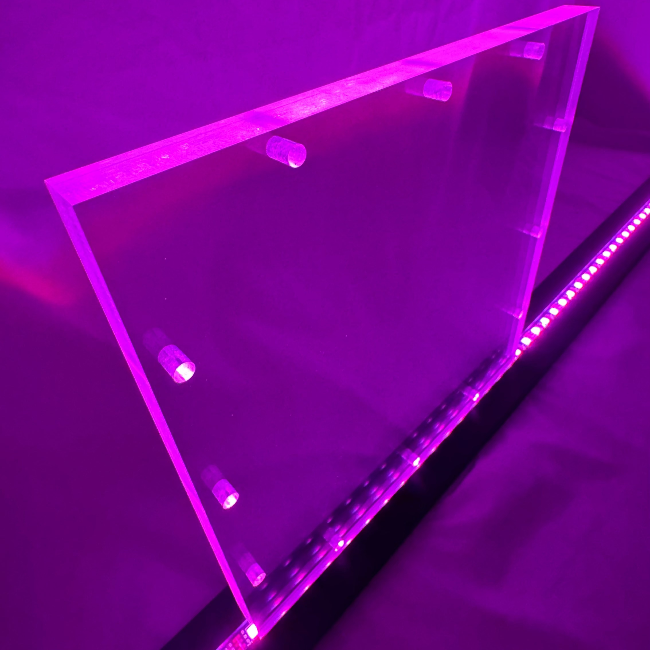 Sound Authority Plexiglass - 10" x 10" Blank Acrylic Window For Subwoofer Box