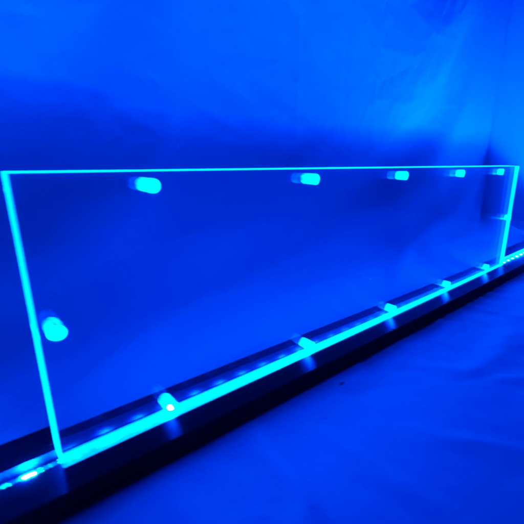 Sound Authority Plexiglass - 20" x 5" Blank Acrylic Window For Subwoofer Box