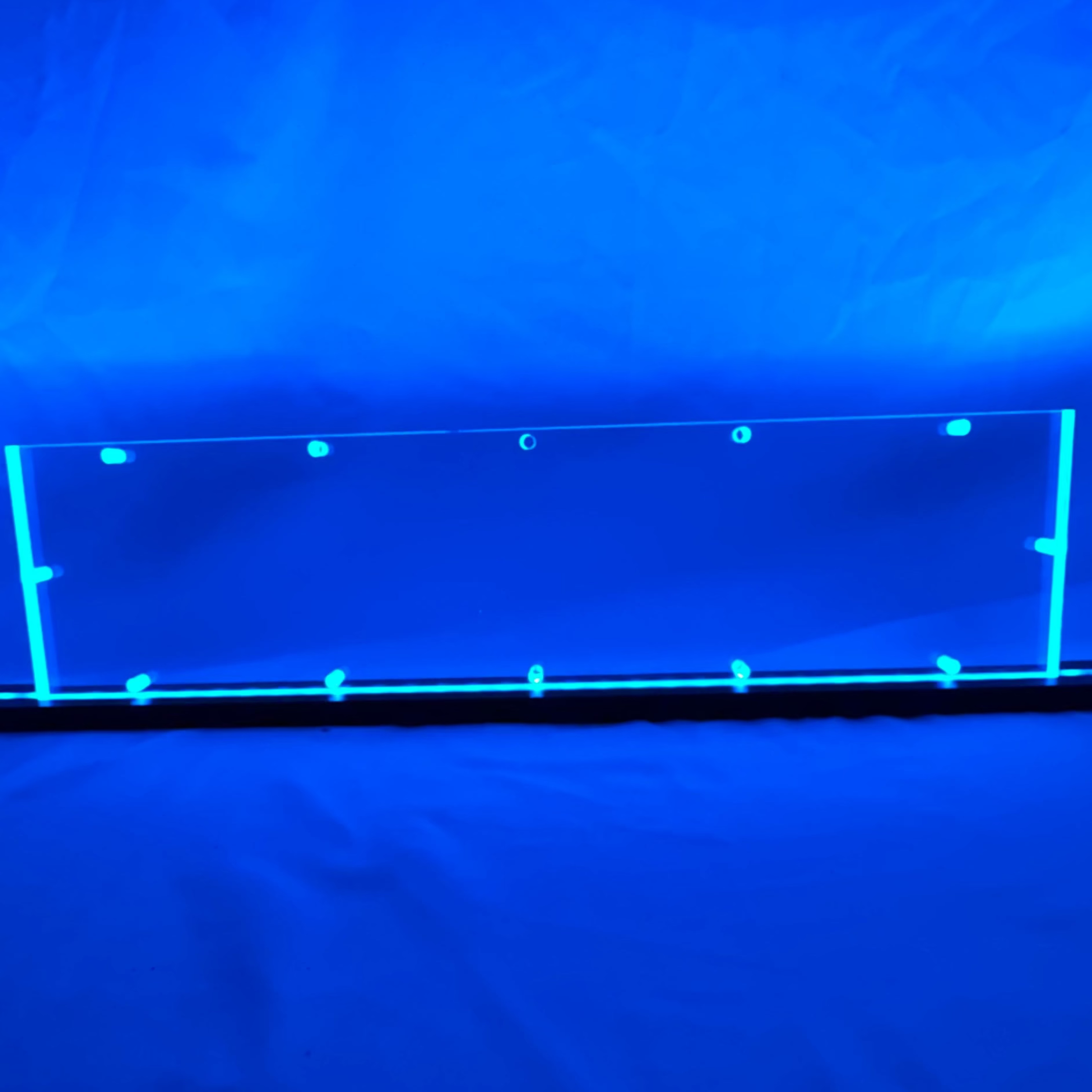 Sound Authority Plexiglass - 20" x 5" Blank Acrylic Window For Subwoofer Box