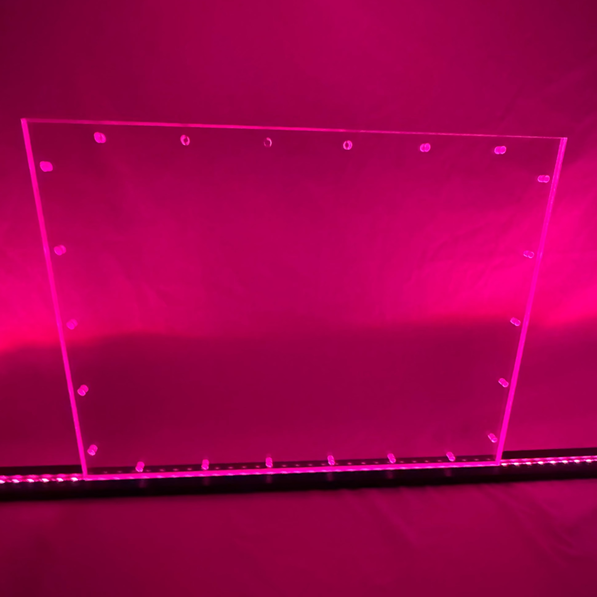 Sound Authority Plexiglass - 20" x 15" Blank Acrylic Window For Subwoofer Box