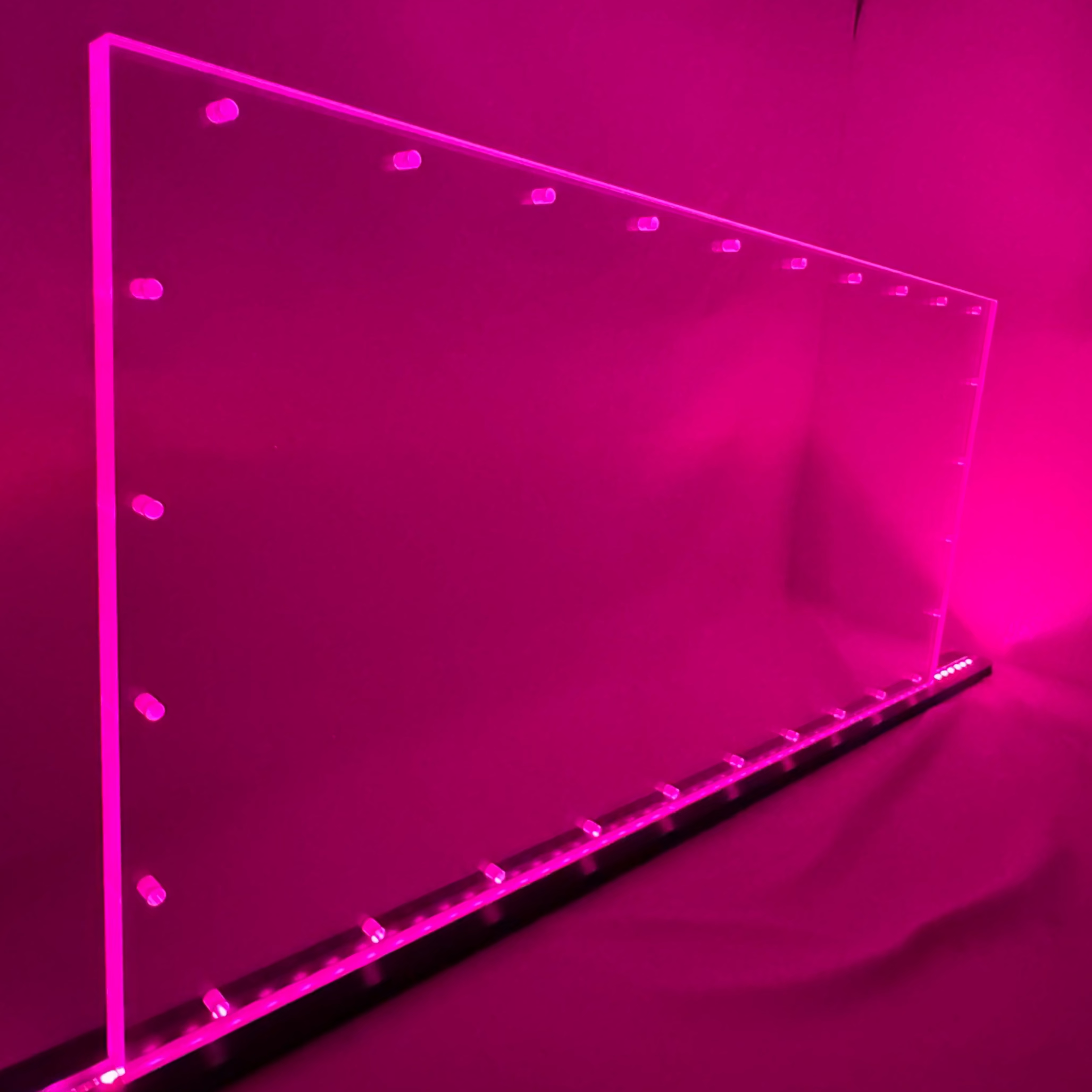 Sound Authority Plexiglass - 30" x 15" Blank Acrylic Window For Subwoofer Box