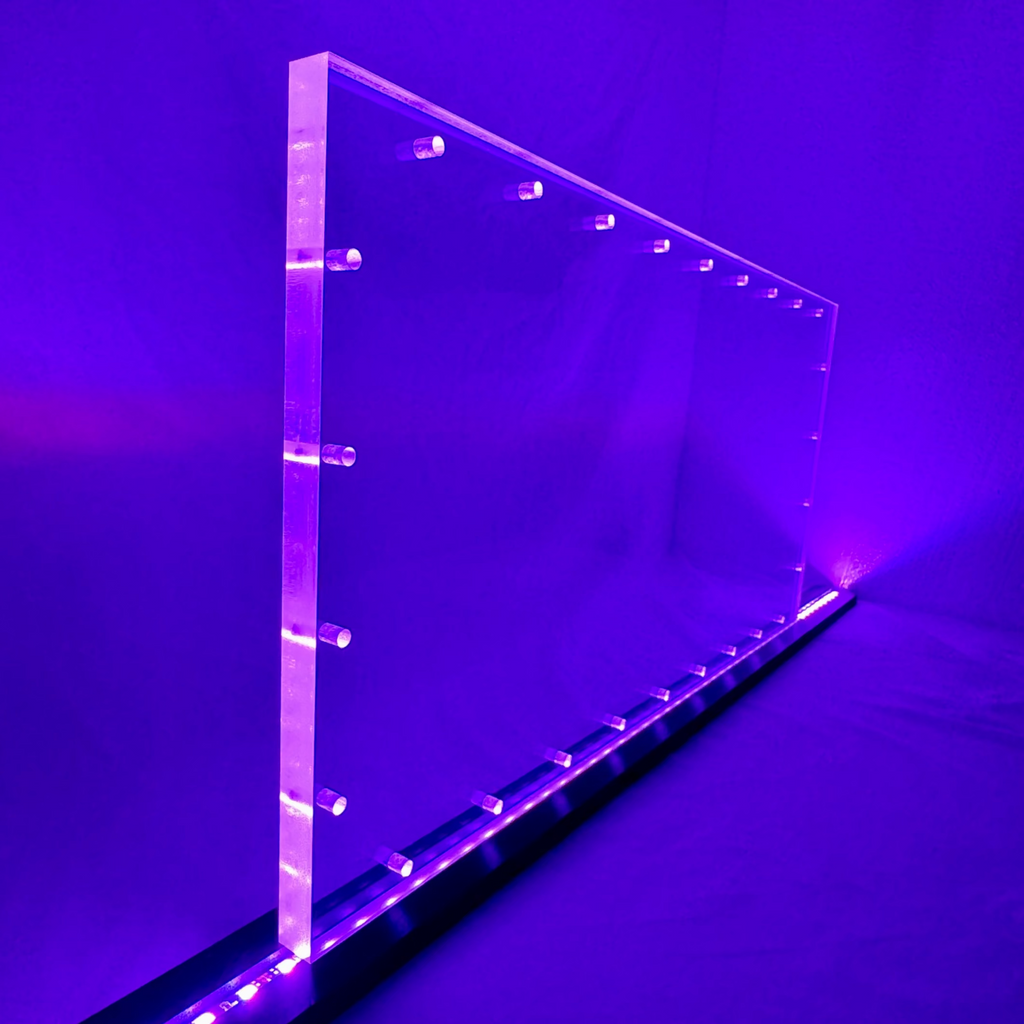 Sound Authority Plexiglass - 24" x 12" Blank Acrylic Window For Subwoofer Box