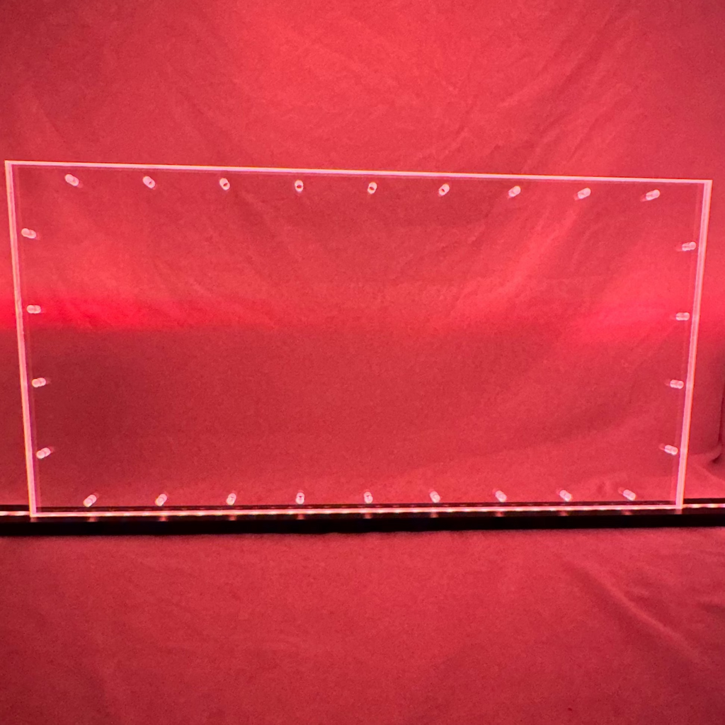 Sound Authority Plexiglass - 30" x 15" Blank Acrylic Window For Subwoofer Box