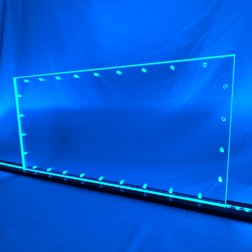 Sound Authority Plexiglass - 30" x 15" Blank Acrylic Window For Subwoofer Box