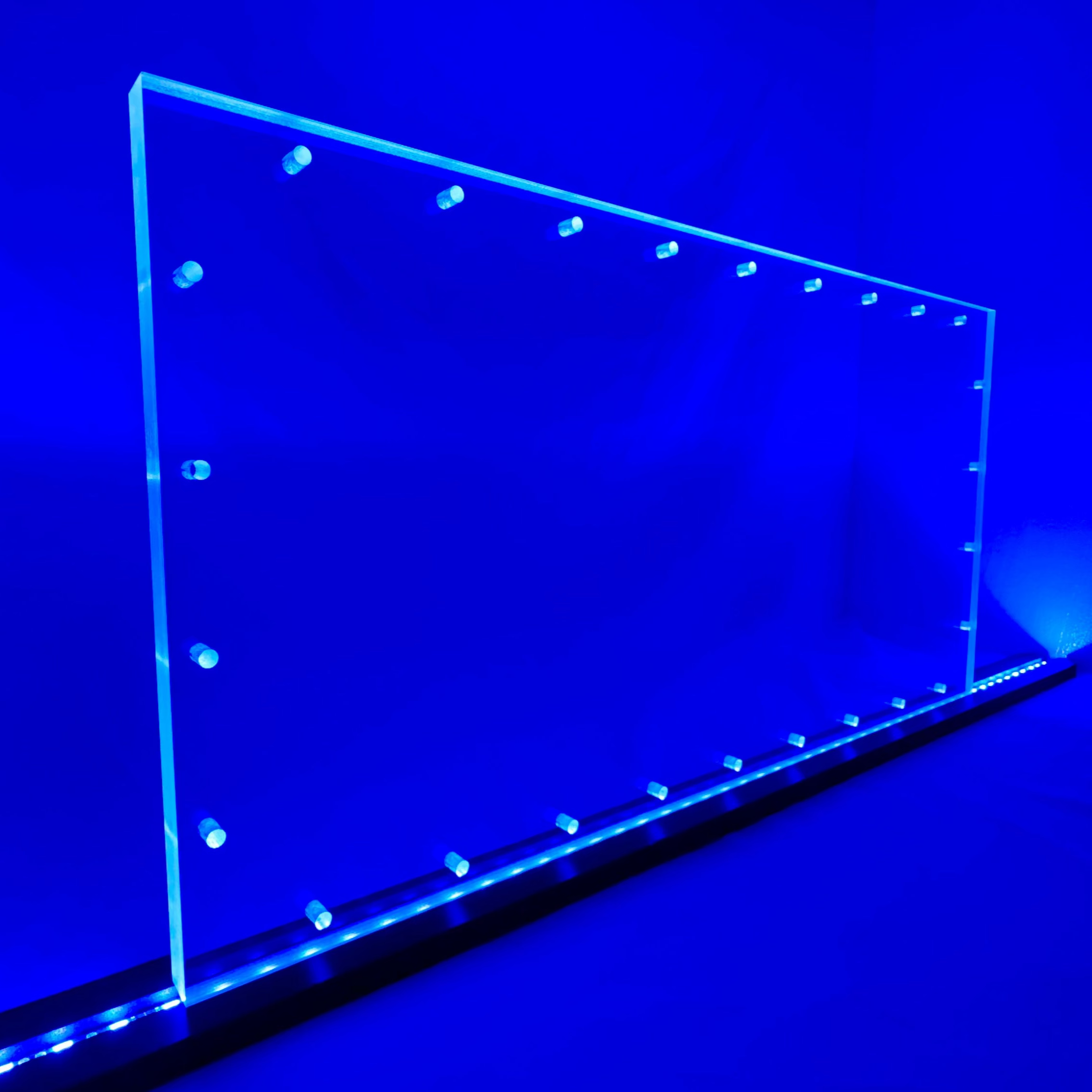 Sound Authority Plexiglass - 24" x 12" Blank Acrylic Window For Subwoofer Box