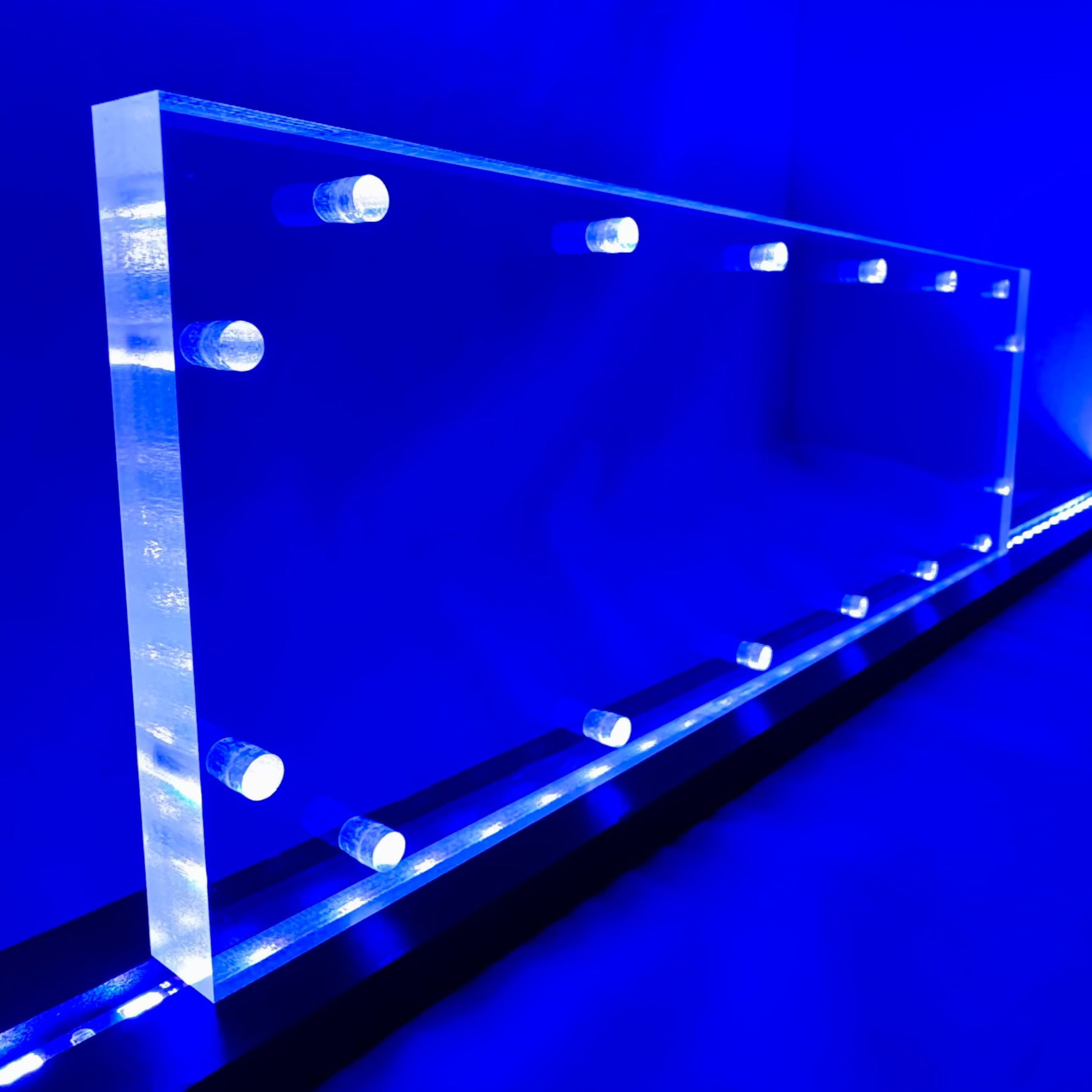 Sound Authority Plexiglass - 15" x 5" Blank Acrylic Window For Subwoofer Box