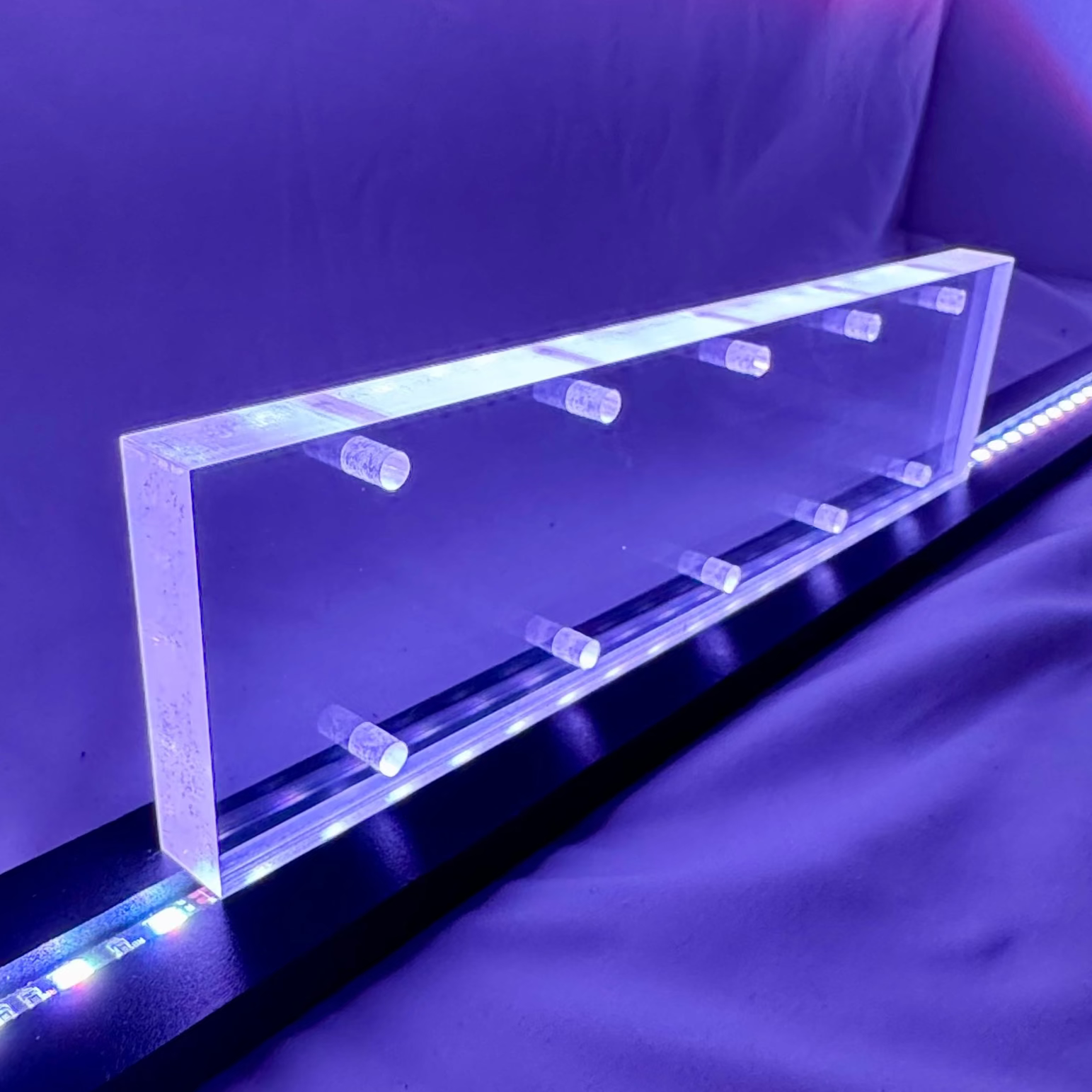 Sound Authority Plexiglass - 12" x 3" Blank Acrylic Window For Subwoofer Box