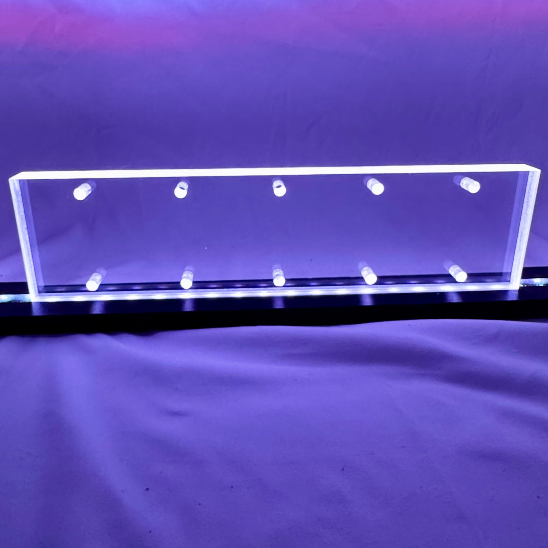 Sound Authority Plexiglass - 12" x 3" Blank Acrylic Window For Subwoofer Box