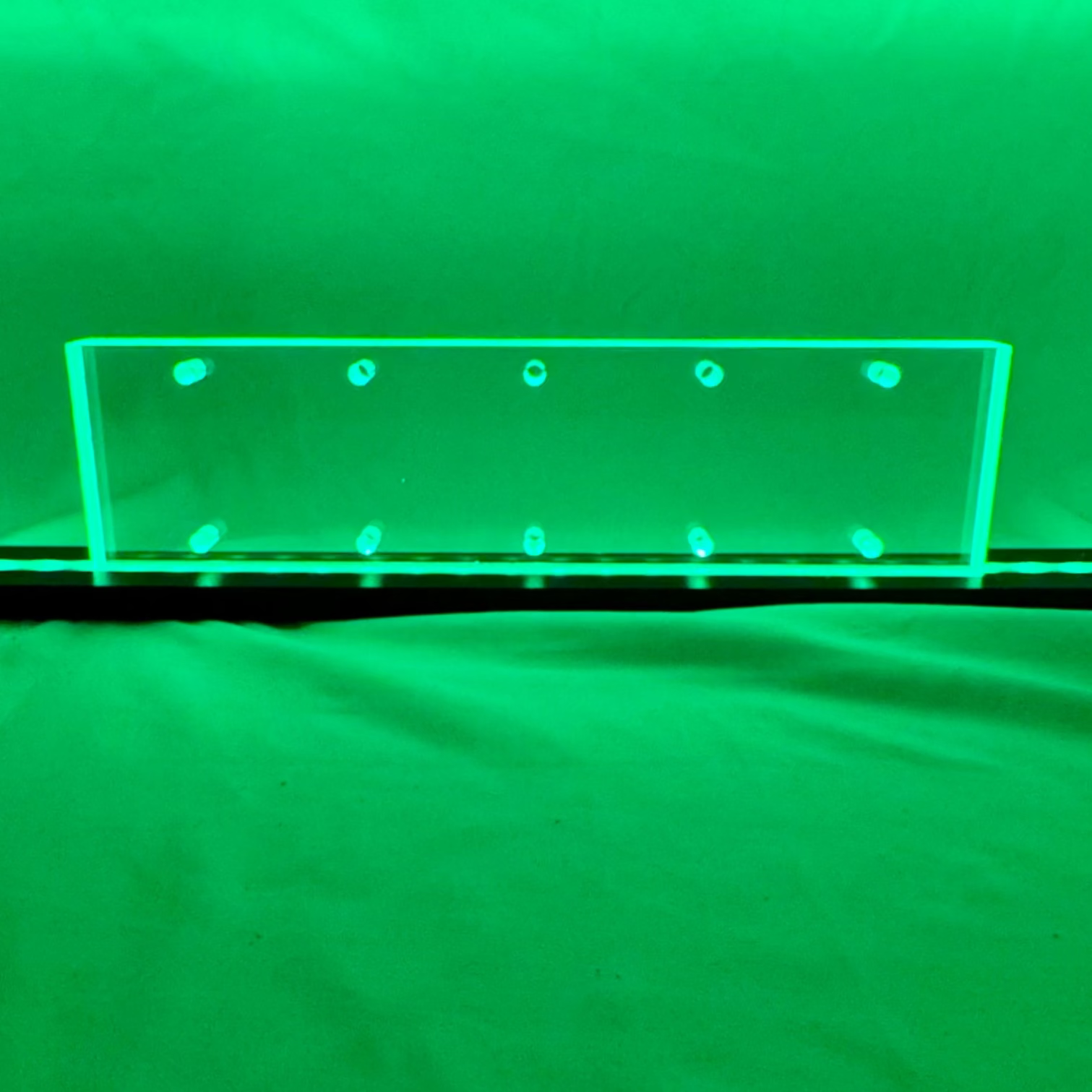 Sound Authority Plexiglass - 12" x 3" Blank Acrylic Window For Subwoofer Box