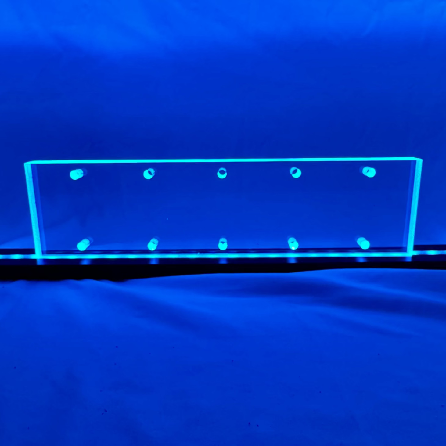 Sound Authority Plexiglass - 12" x 3" Blank Acrylic Window For Subwoofer Box