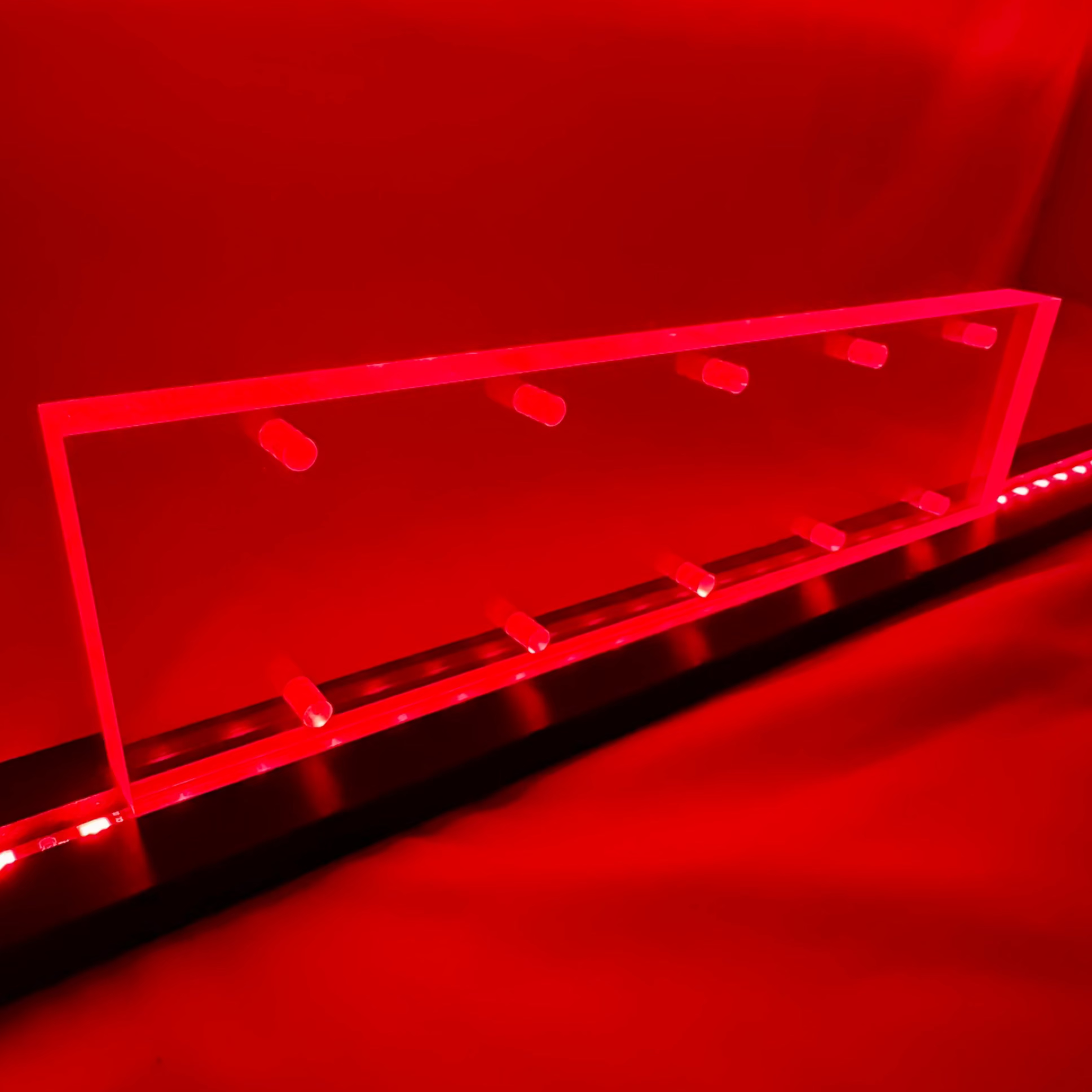 Sound Authority Plexiglass - 12" x 3" Blank Acrylic Window For Subwoofer Box