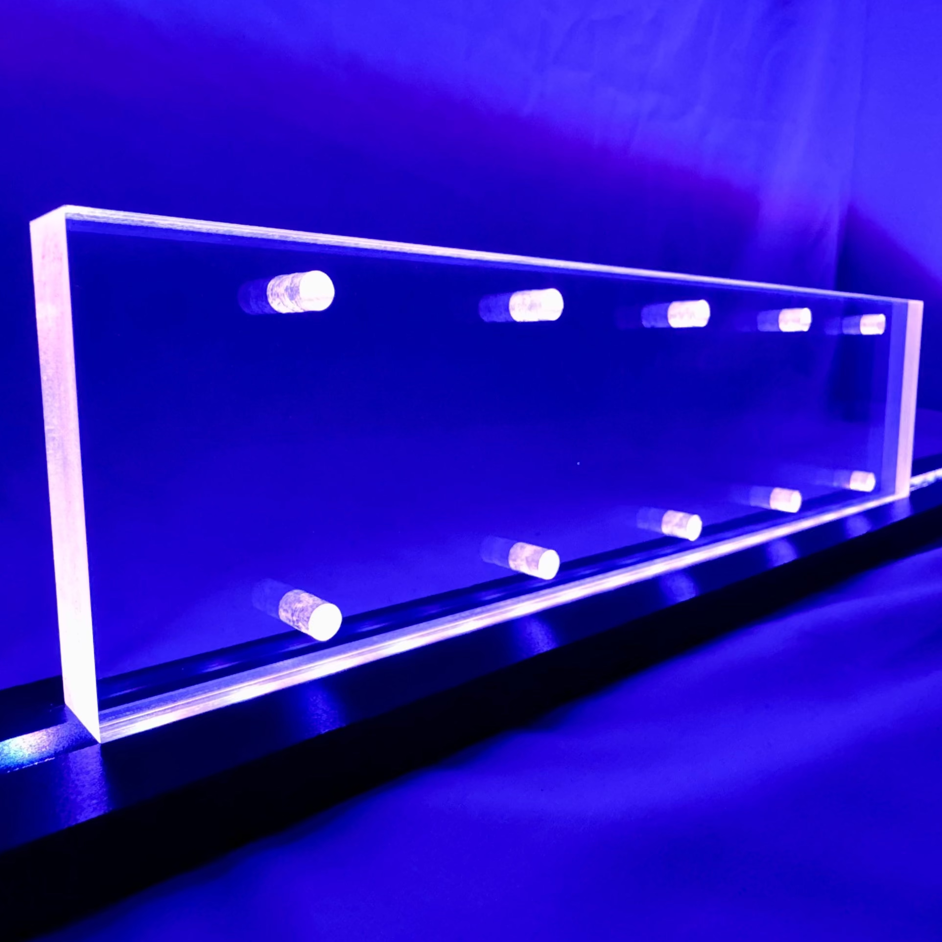 Sound Authority Plexiglass - 12" x 3" Blank Acrylic Window For Subwoofer Box