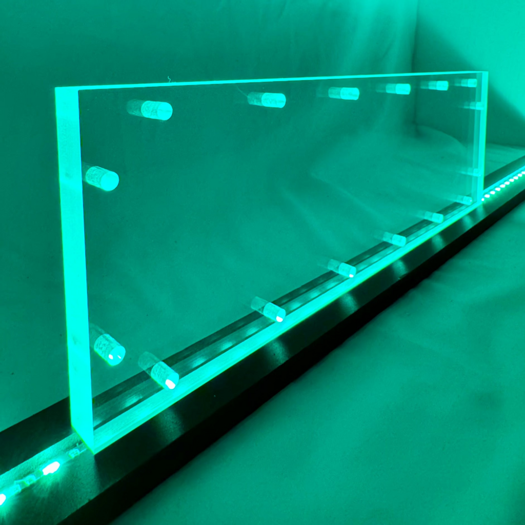 Sound Authority Plexiglass - 15" x 5" Blank Acrylic Window For Subwoofer Box