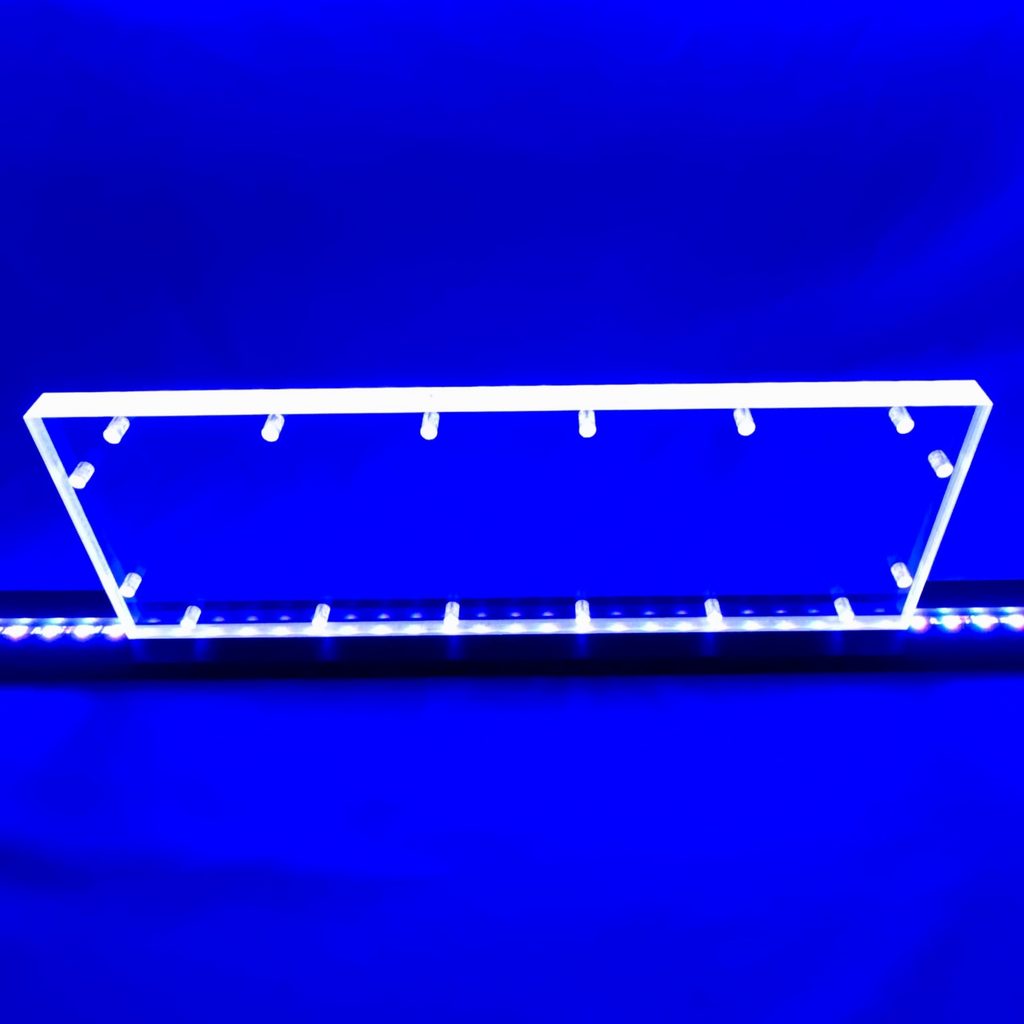 Sound Authority Plexiglass - 15" x 5" Blank Acrylic Window For Subwoofer Box