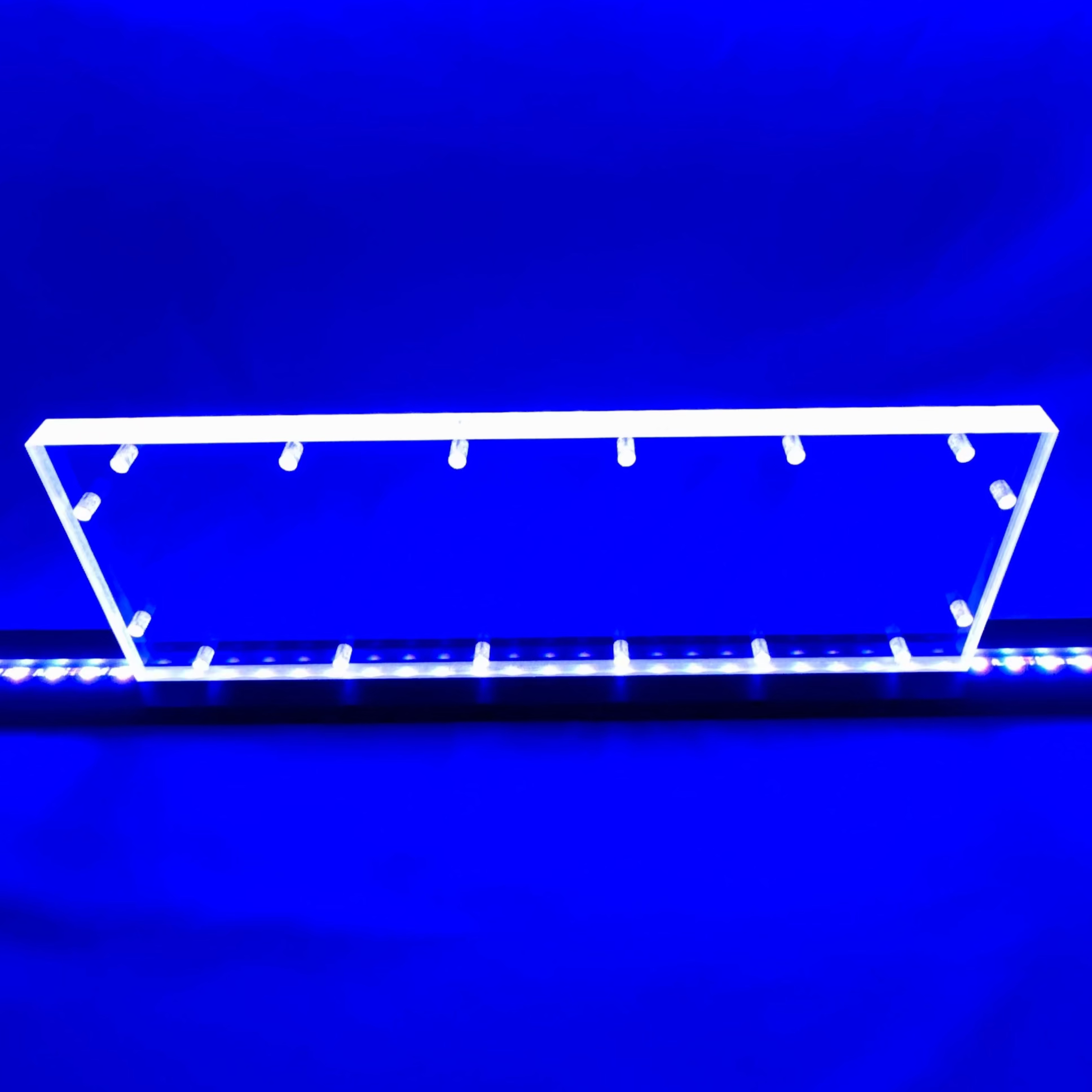 Sound Authority Plexiglass - 15" x 5" Blank Acrylic Window For Subwoofer Box