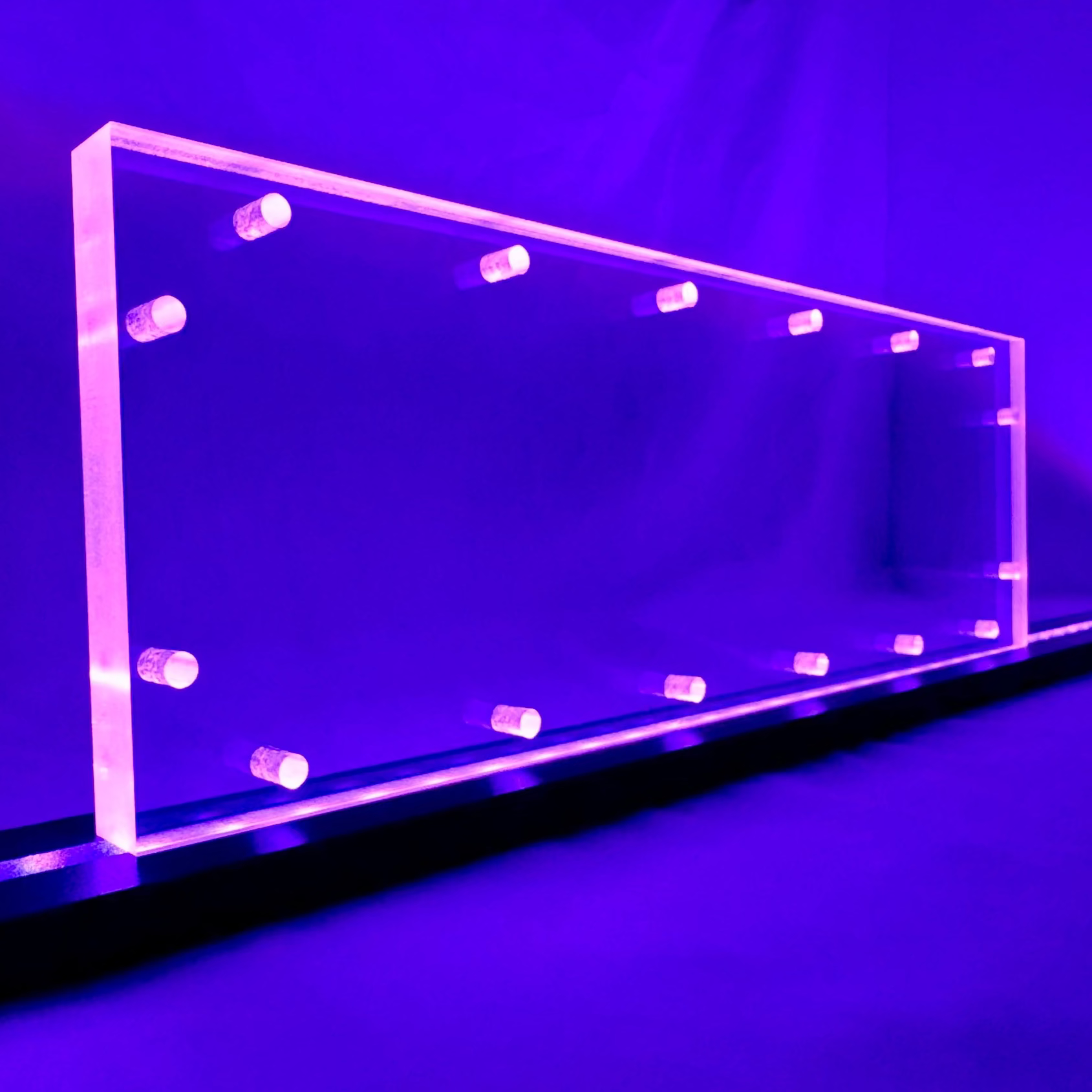 Sound Authority Plexiglass - 15" x 5" Blank Acrylic Window For Subwoofer Box