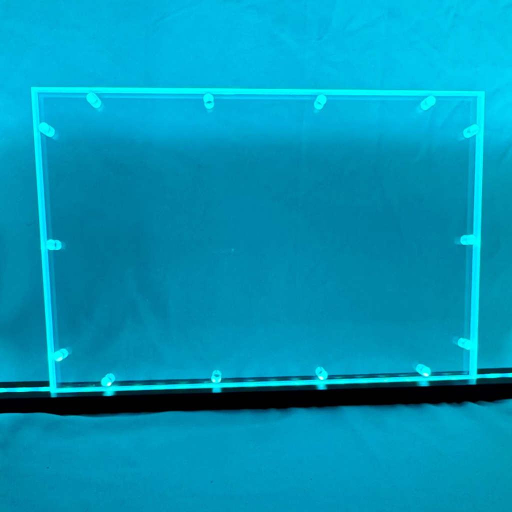 Sound Authority Plexiglass - 12" x 8" Blank Acrylic Window For Subwoofer Box