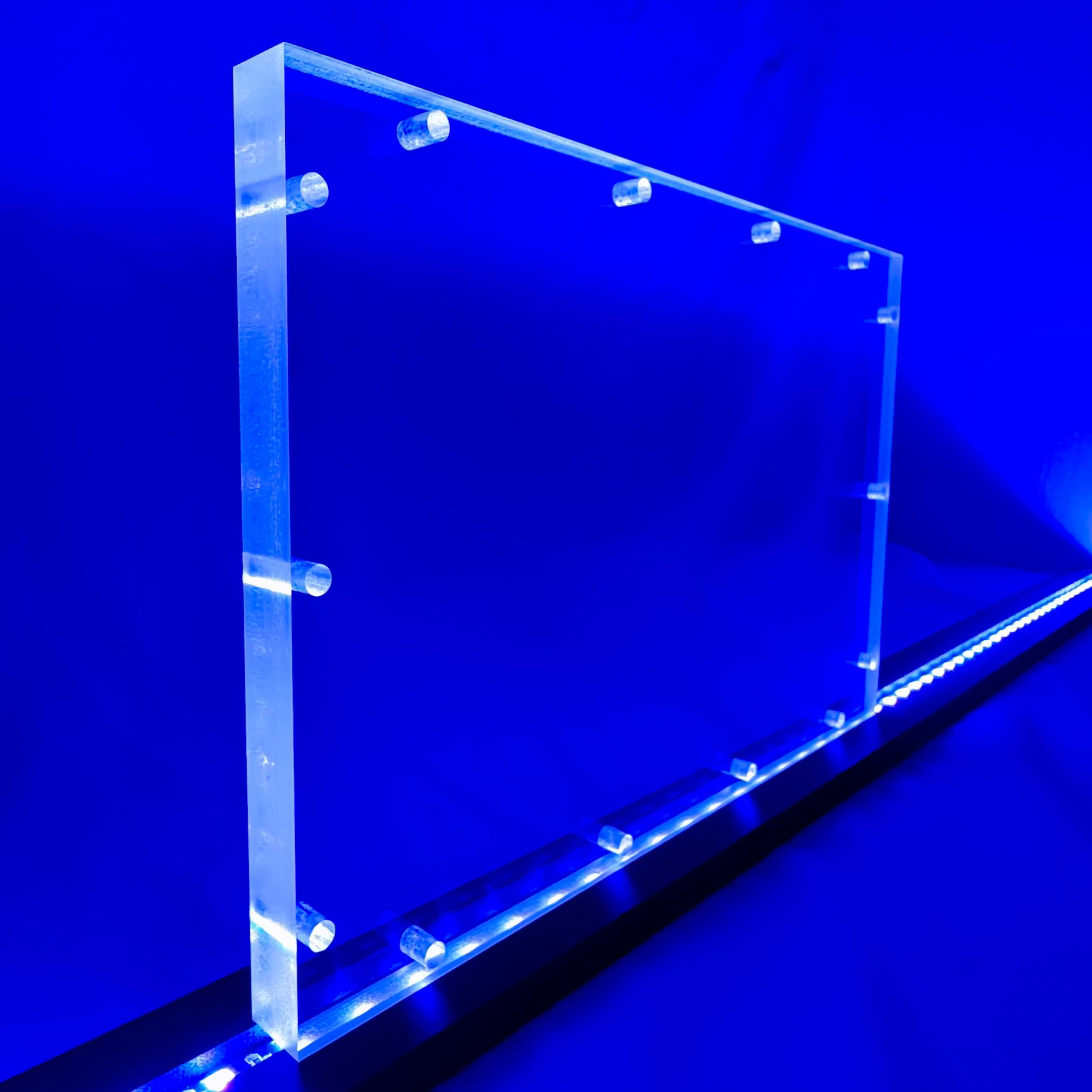 Sound Authority Plexiglass - 12" x 8" Blank Acrylic Window For Subwoofer Box