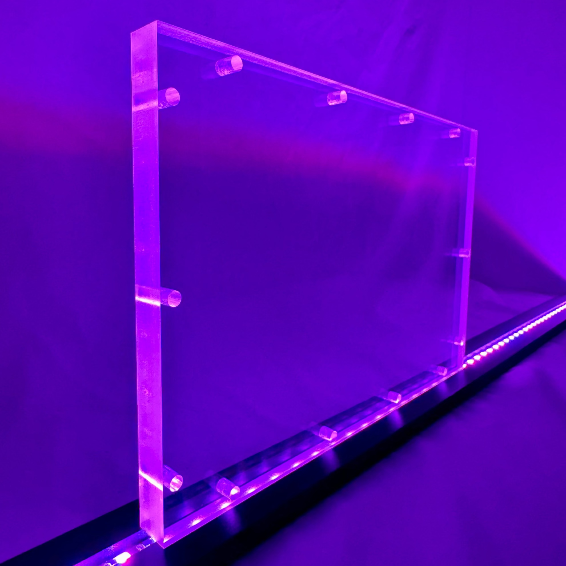 Sound Authority Plexiglass - 12" x 8" Blank Acrylic Window For Subwoofer Box