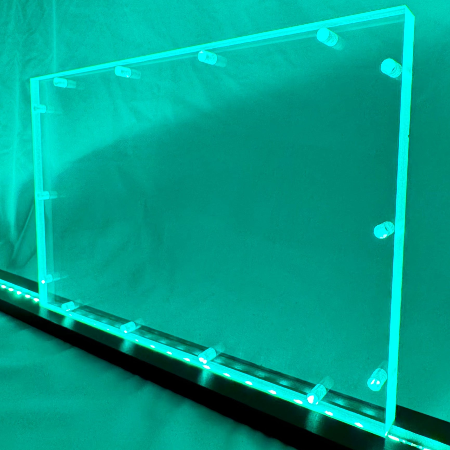Sound Authority Plexiglass - 12" x 8" Blank Acrylic Window For Subwoofer Box
