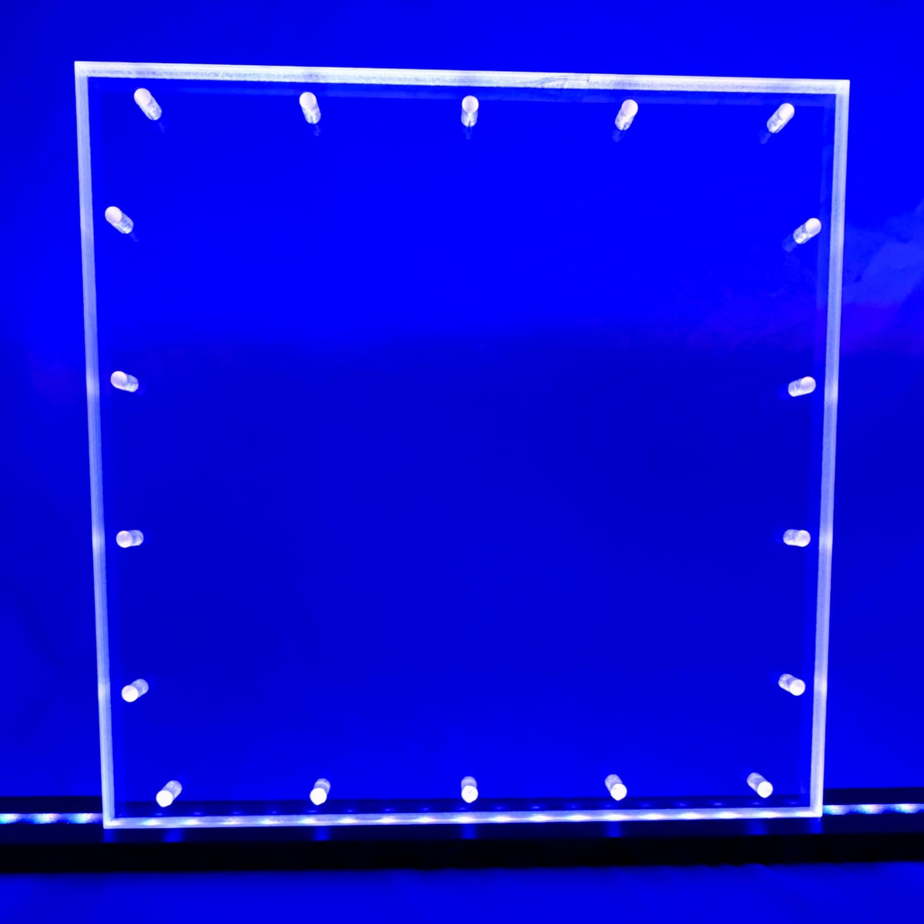Sound Authority Plexiglass - 12" x 8" Blank Acrylic Window For Subwoofer Box