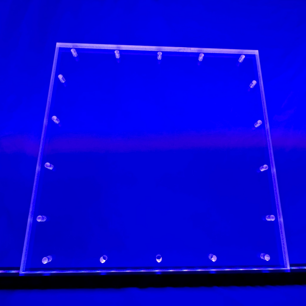 Sound Authority Plexiglass - 12" x 8" Blank Acrylic Window For Subwoofer Box