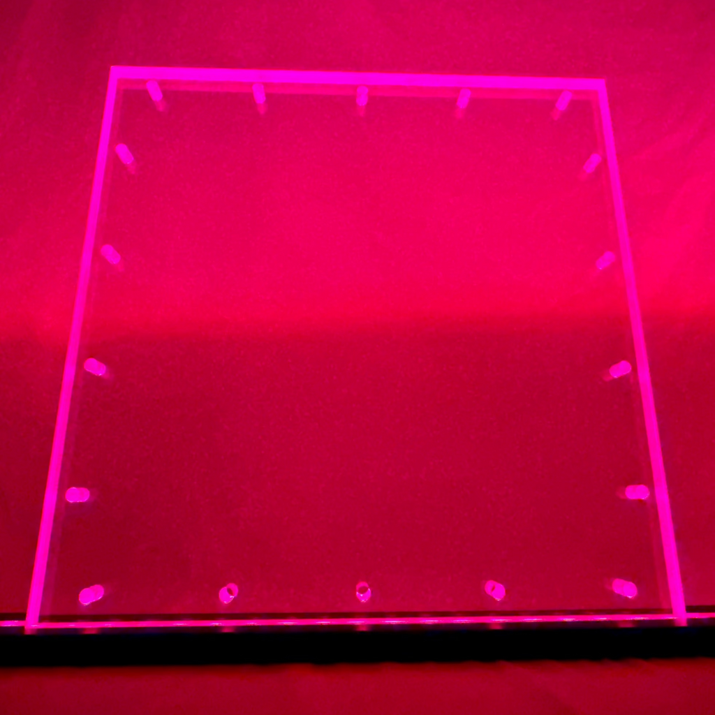 Sound Authority Plexiglass - 12" x 12" Blank Acrylic Window For Subwoofer Box