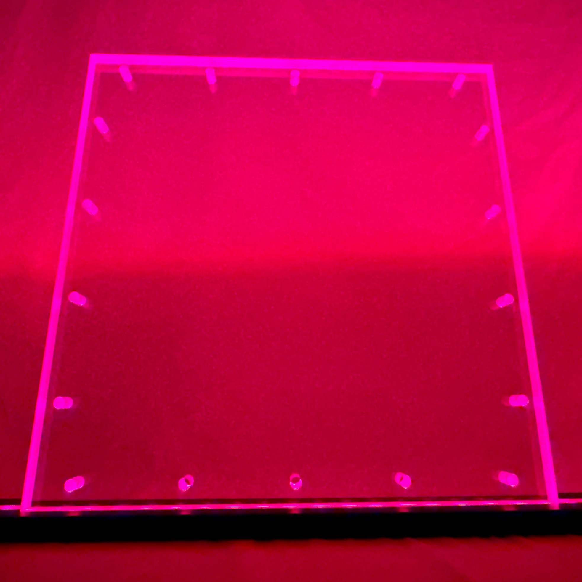 Sound Authority Plexiglass - 12" x 12" Blank Acrylic Window For Subwoofer Box