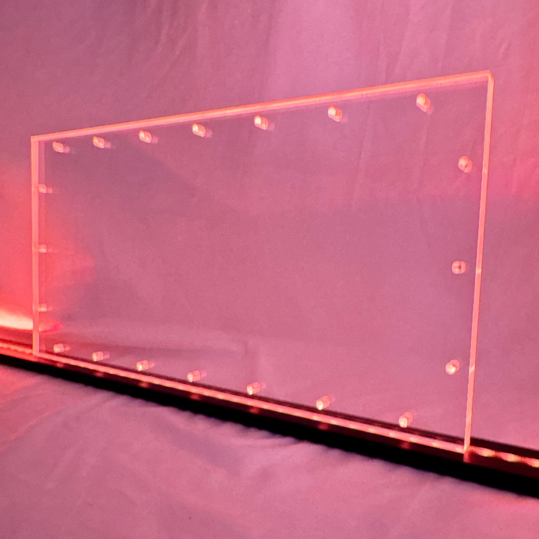 Sound Authority Plexiglass - 20" x 10" Blank Acrylic Window For Subwoofer Box