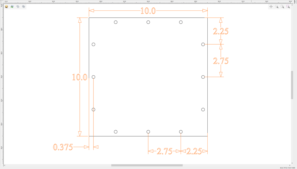 Sound Authority Plexiglass - 10" x 10" Blank Acrylic Window For Subwoofer Box