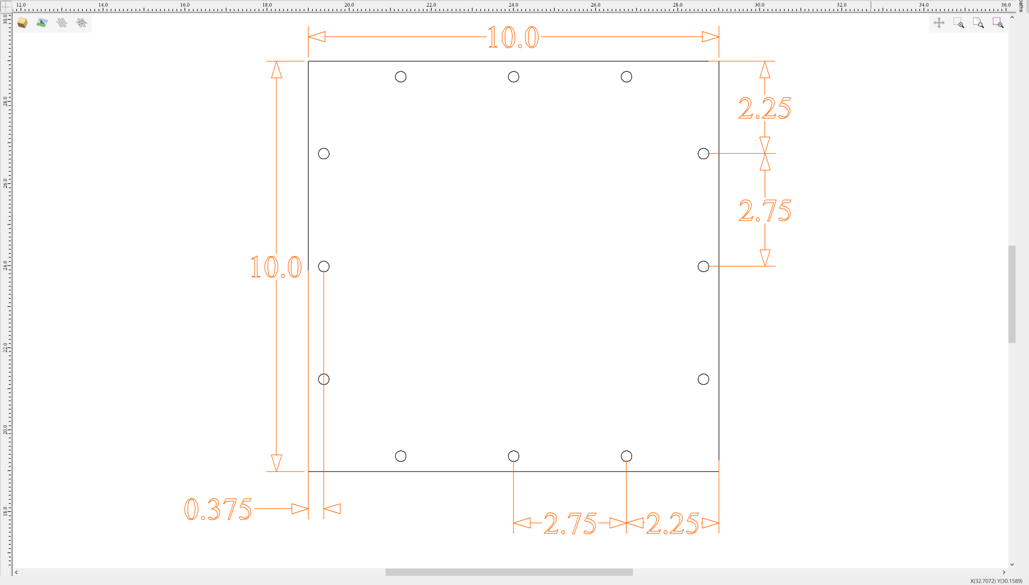 Sound Authority Plexiglass - 10" x 10" Blank Acrylic Window For Subwoofer Box