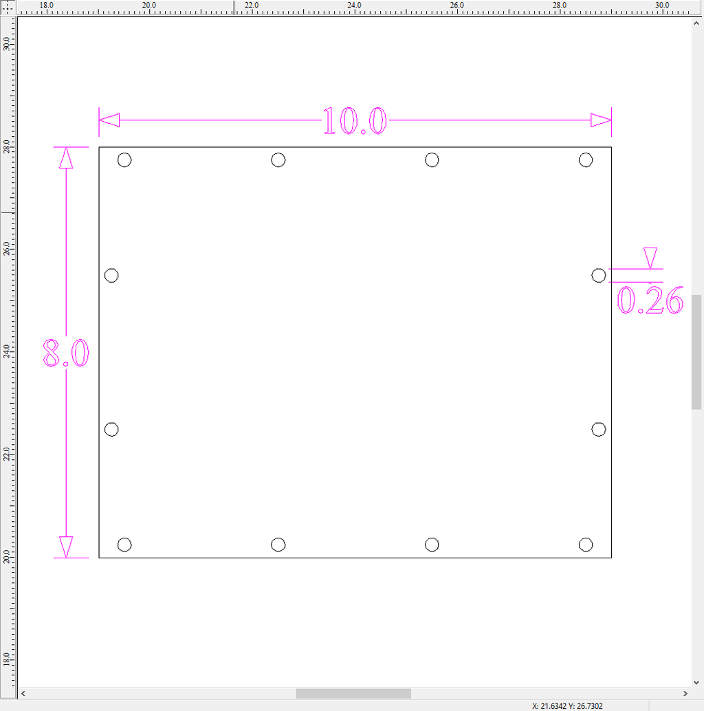 Sound Authority Plexiglass - 10" x 8" 3D Engraved Acrylic Window For Subwoofer Box