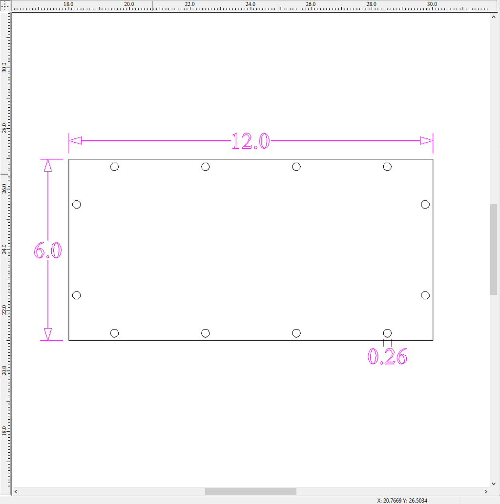 Sound Authority Plexiglass - 12" x 6" 3D Engraved Acrylic Window For Subwoofer Box