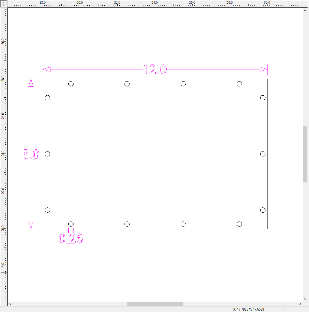 Sound Authority Plexiglass - 12" x 8" Blank Acrylic Window For Subwoofer Box