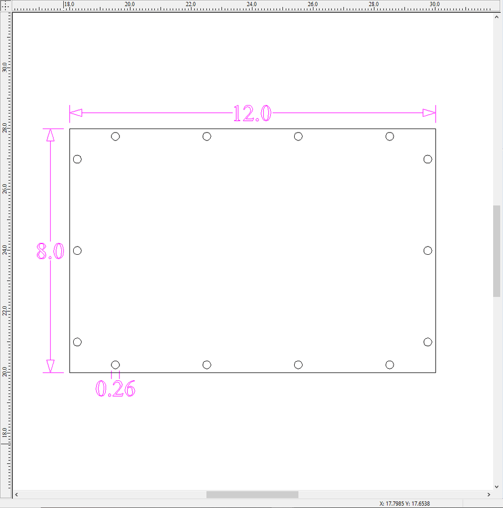 Sound Authority Plexiglass - 12" x 8" 3D Engraved Acrylic Window For Subwoofer Box