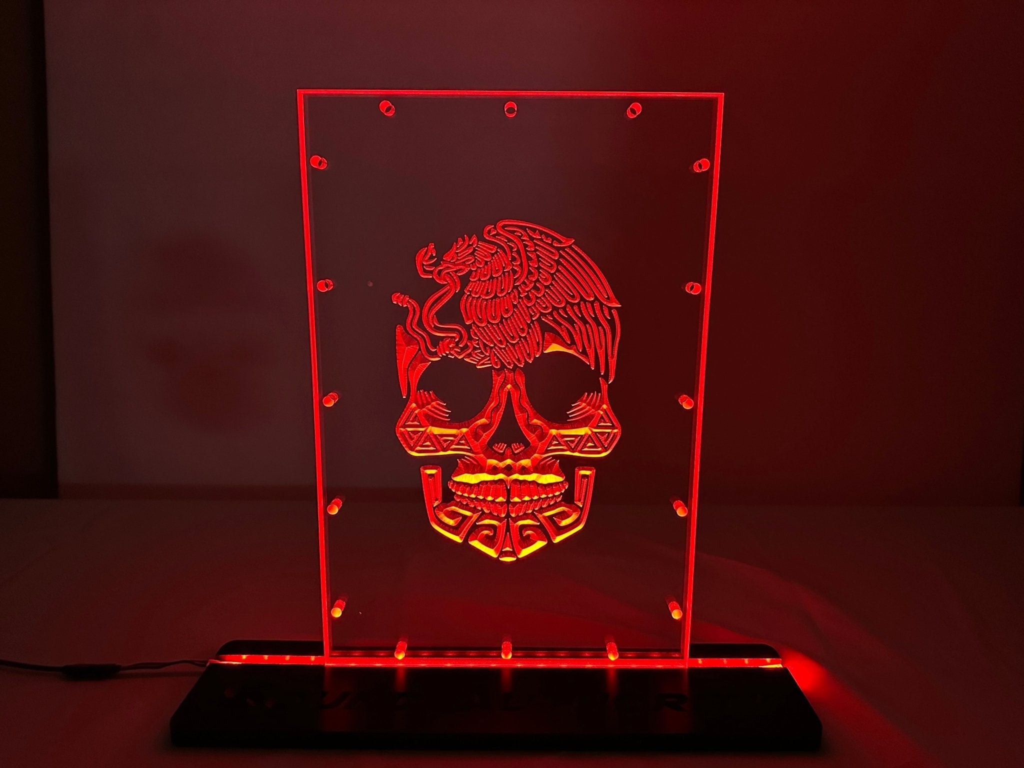 Sound Authority Plexiglass - 15" x 10" 3D Engraved Acrylic Window For Subwoofer Box