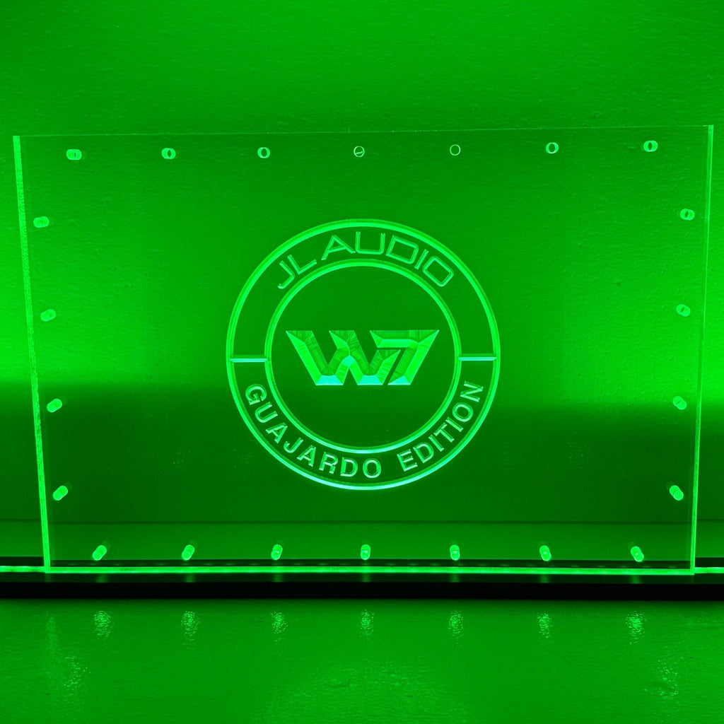 Sound Authority Plexiglass - 18" x 12" 3D Engraved Acrylic Window For Subwoofer Box